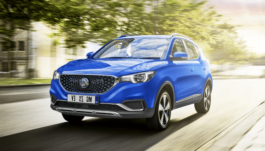renting MG ZS