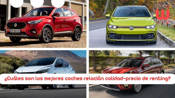 ¿Cuáles son los mejores coches relación calidad-precio de renting?