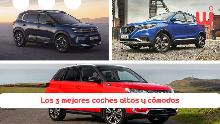 Los 3 mejores coches altos y cómodos